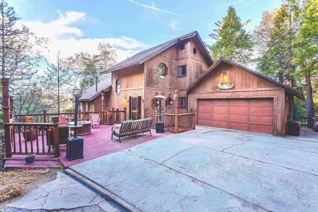 Lakeview 3-Story Winter Home Crestline Exterior photo